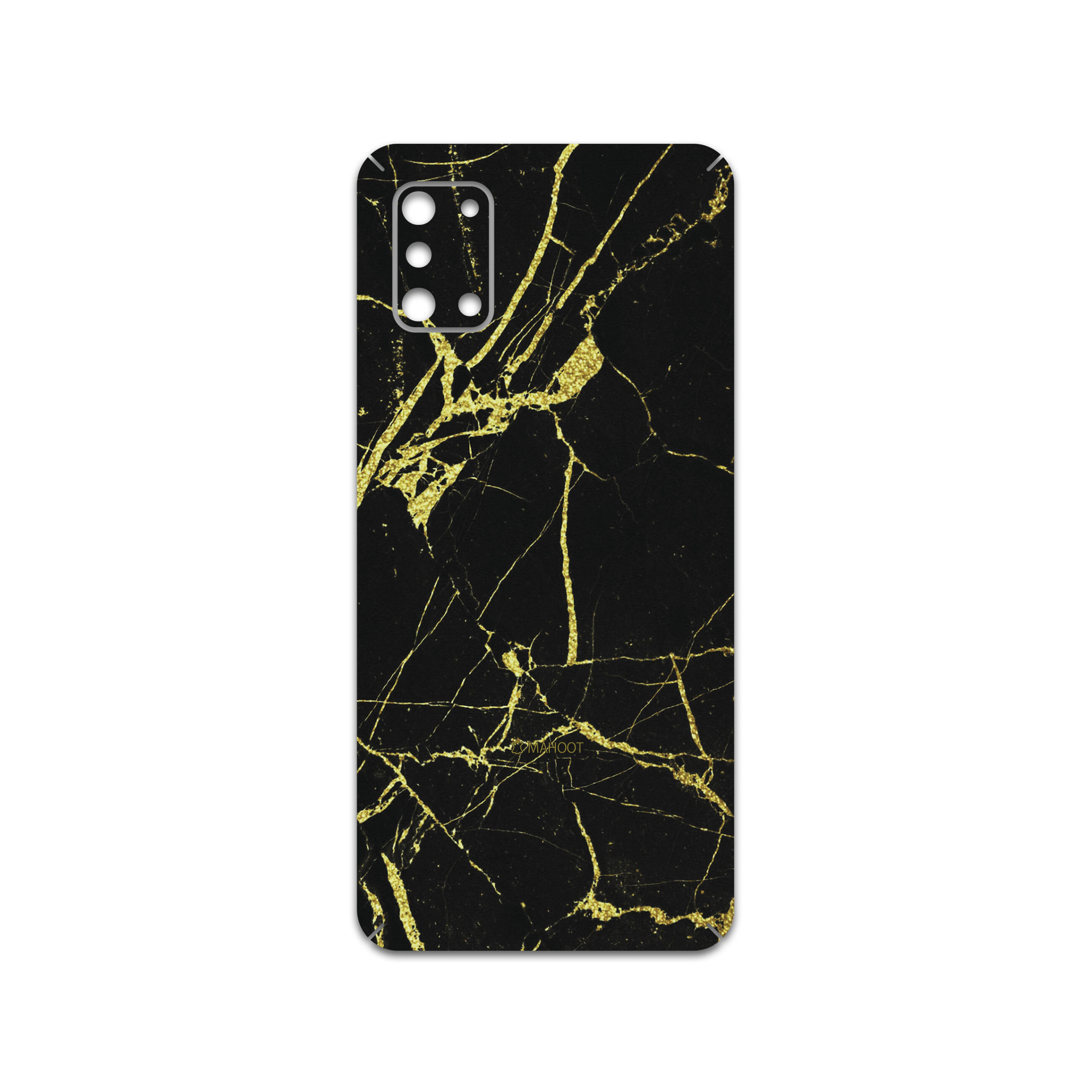 برچسب پوششی ماهوت مدل Graphite-Gold-Marble مناسب برای گوشی موبایل سامسونگ Galaxy A31