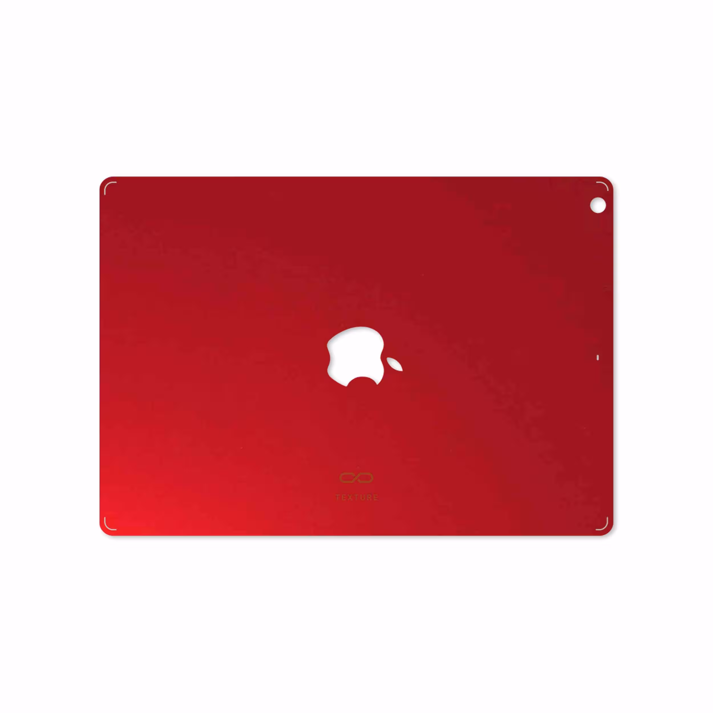 برچسب پوششی ماهوت مدل Matte-Warm-Red مناسب برای تبلت اپل iPad Air 2013 A1476