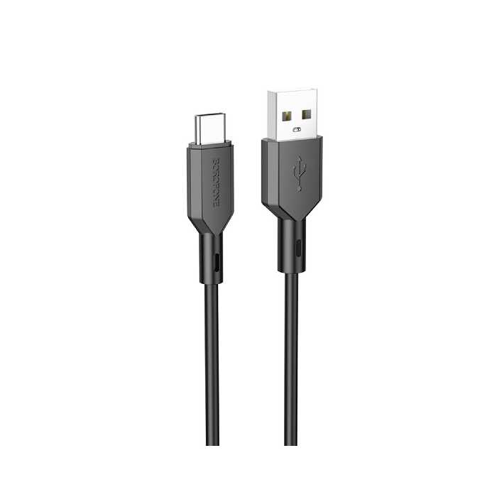 کابل تبدیل USB به USB-C بروفون مدل BX70 طول 1 متر