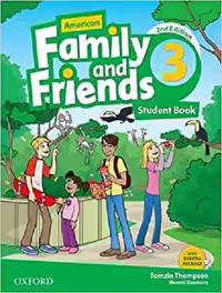 American Family and Friends 3 2nd کتاب امریکن فامیلی فرندز 3 (سایز رحلی -A4)