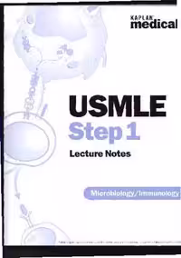 [PDF] دانلود کتاب Usmle Step 1. 6.Microbiology Immunology 2007, 2007