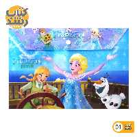 پوشه دکمه دار فانتزی عرش ARSH سایز A4 طرح دیزنی