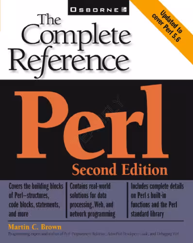خرید و دانلود نسخه کامل کتاب Perl: The Complete Reference