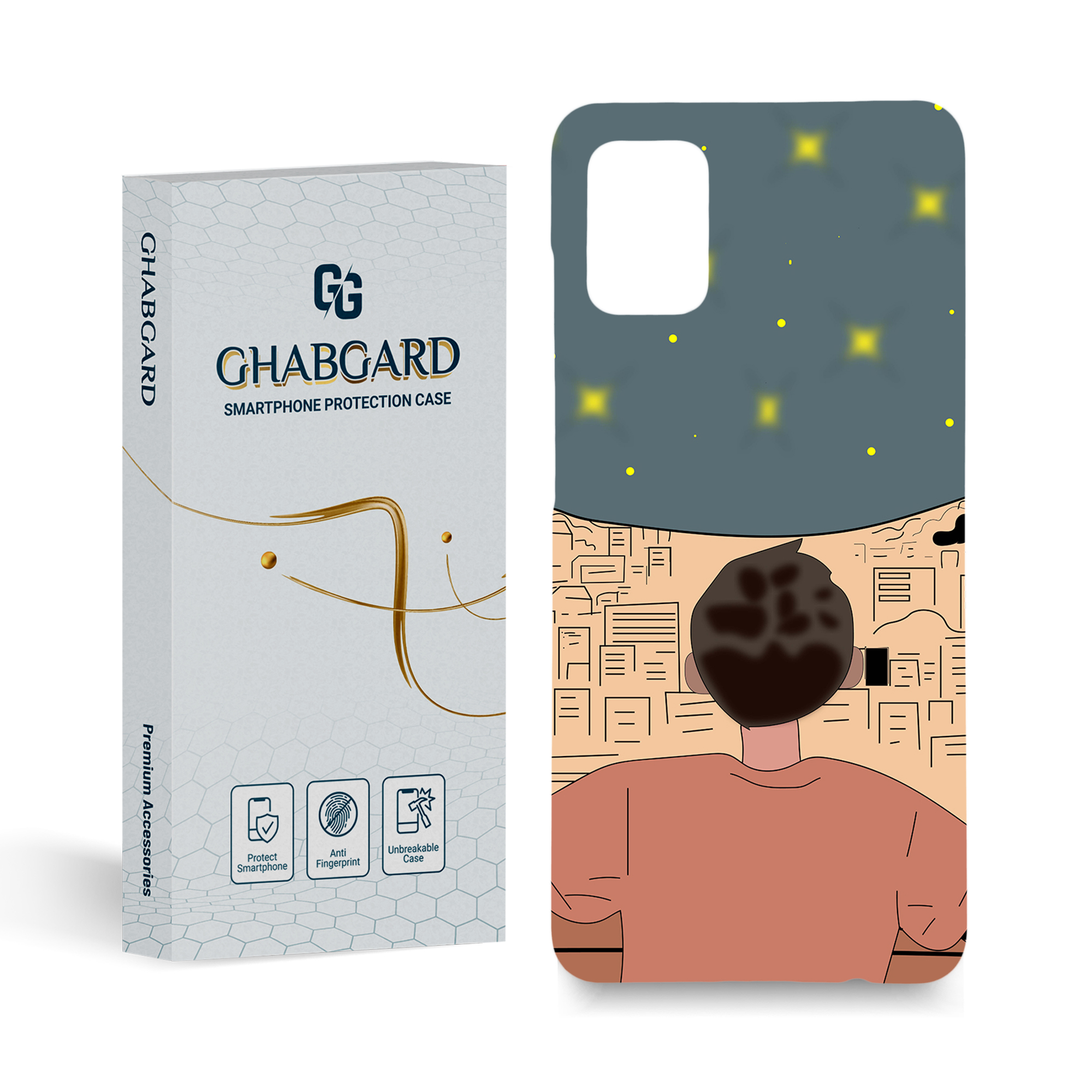 کاور قاب گارد مدل فانتزی مناسب برای گوشی موبایل سامسونگ Galaxy A31