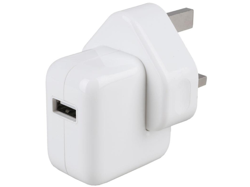 شارژر دیواری اپل مدل 3Pin Power Adapter 12W MD836