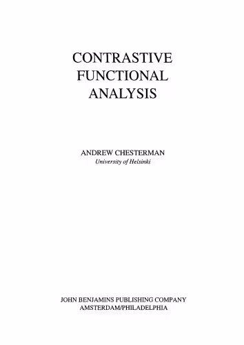 خرید و دانلود نسخه کامل کتاب Contrastive Functional Analysis