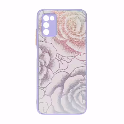 کاور طرح گل کد 225 مناسب برای گوشی موبایل سامسونگ Galaxy A03S