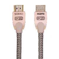 کابل HDMI سومو مدل SH8202 نسخه 21 کیفیت 8K طول 2 متر
