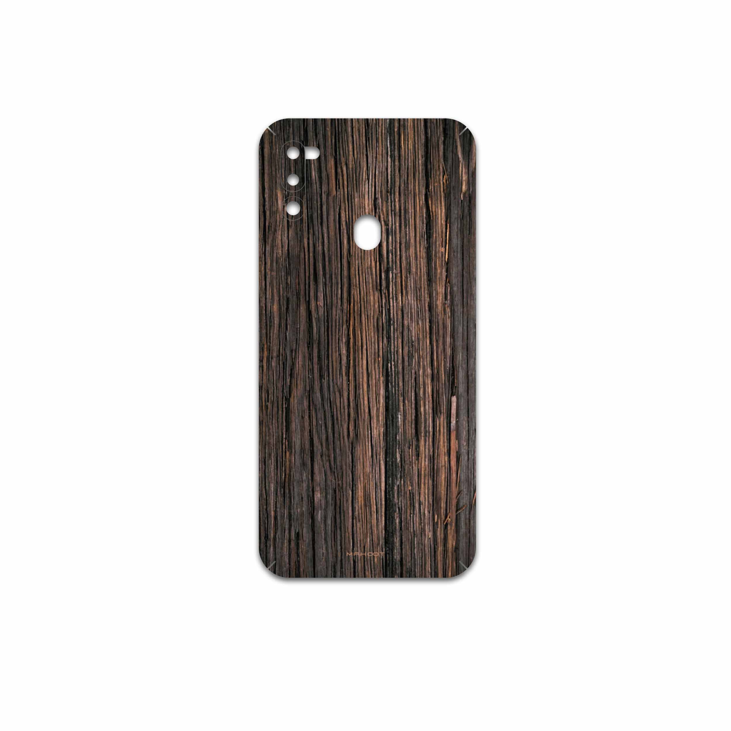 برچسب پوششی ماهوت مدل Burned-Wood مناسب برای گوشی موبایل سامسونگ Galaxy M21 (2021) Edition