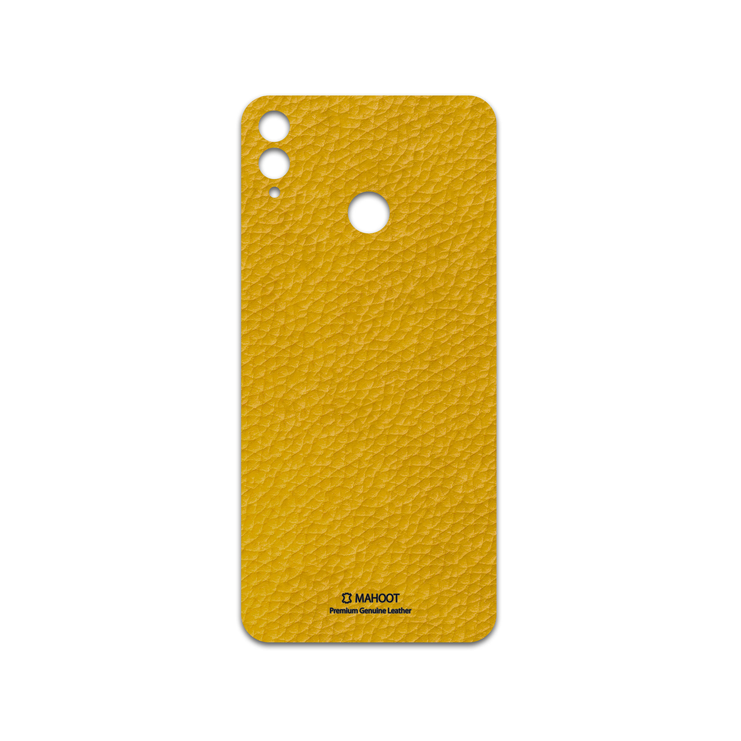 برچسب پوششی ماهوت مدل Mustard-Leather مناسب برای گوشی موبایل آنر 8X