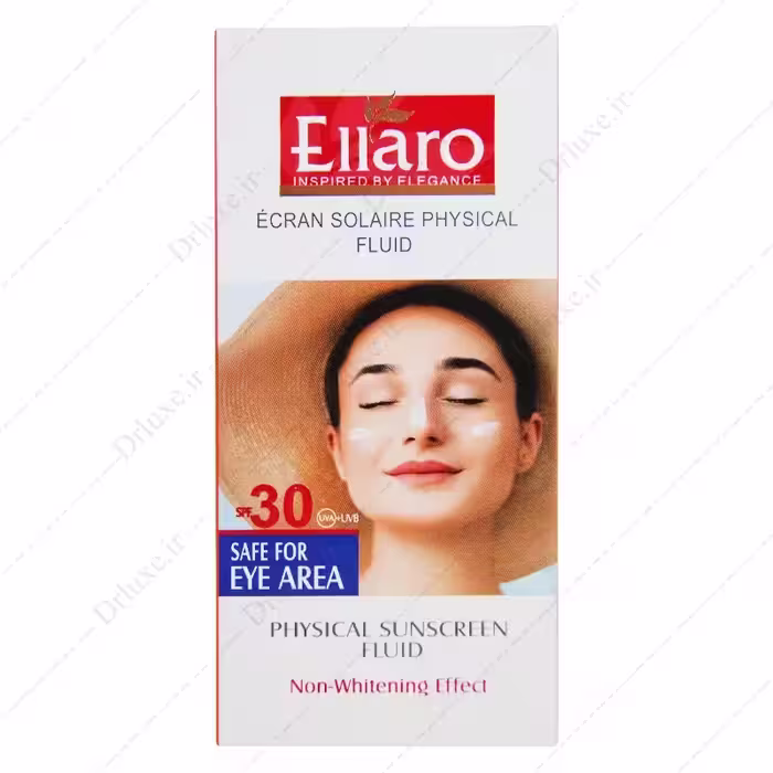 بررسی و خرید ضد آفتاب SPF30 فلوئید بی رنگ فیزیکال الارو 50 میل - دکتر لوکس
