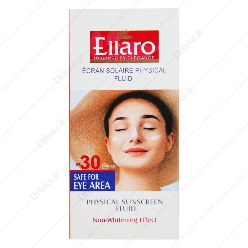 بررسی و خرید ضد آفتاب SPF30 فلوئید بی رنگ فیزیکال الارو 50 میل - دکتر لوکس