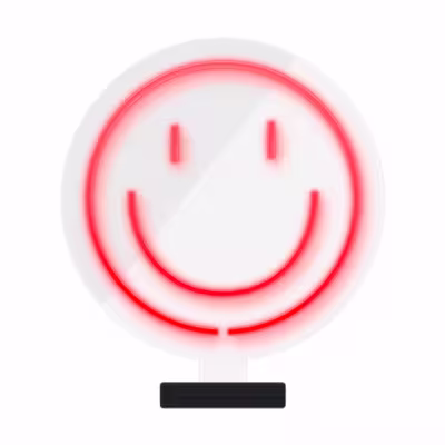 چراغ رومیزی مدل  ریموت دار SMILE-GL_RD-GLASS
