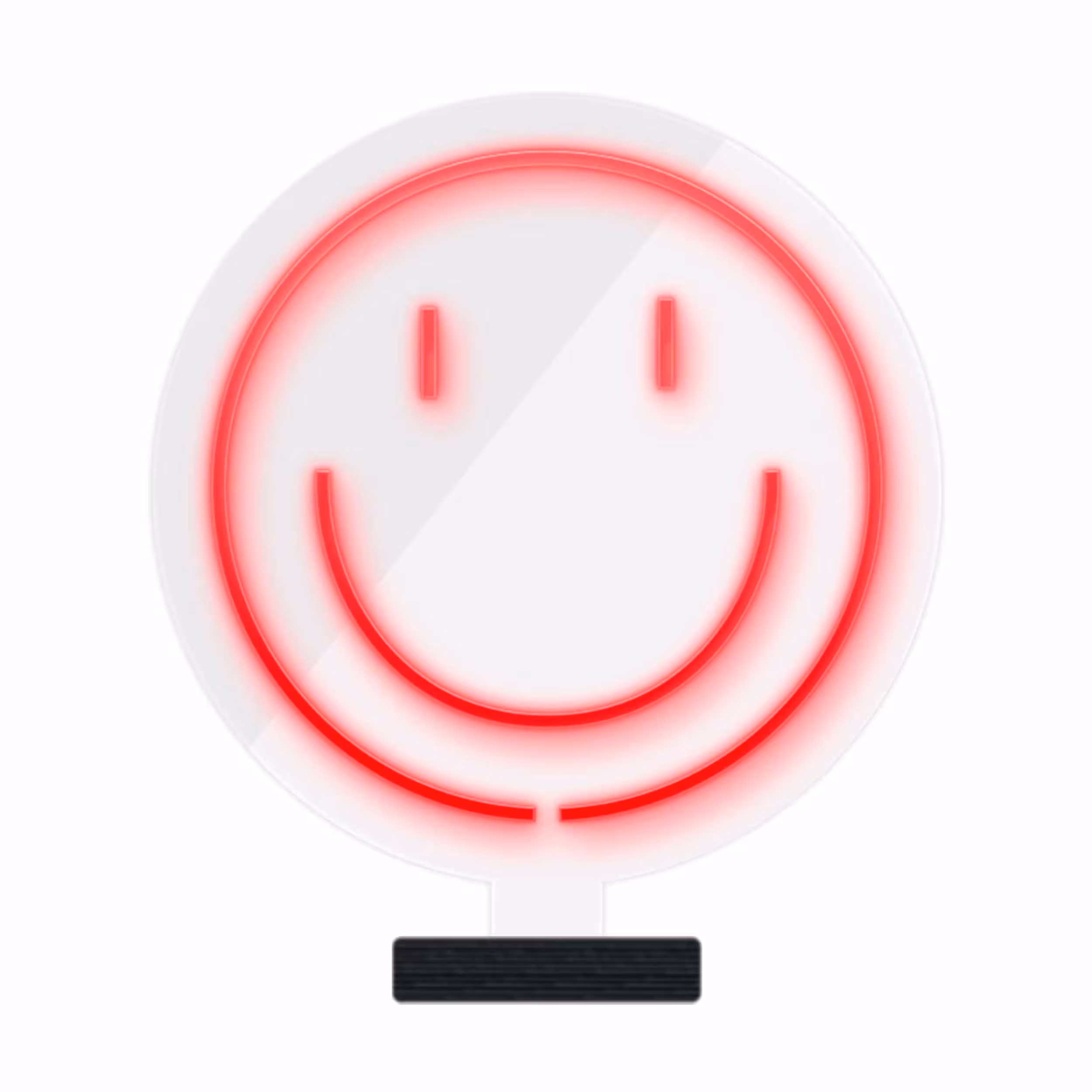 چراغ رومیزی مدل  ریموت دار SMILE-GL_RD-GLASS