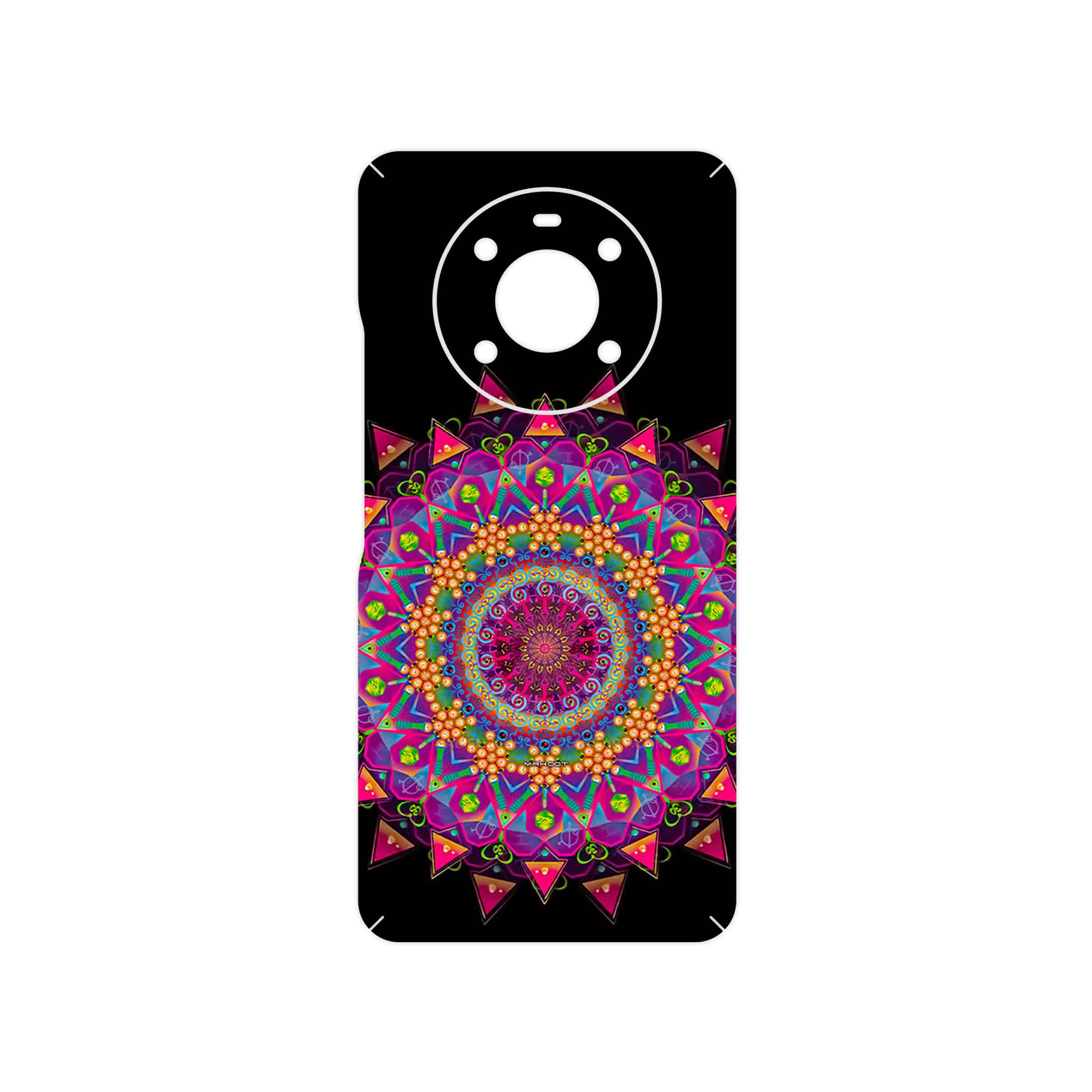 برچسب پوششی ماهوت مدل Mandala Design 5 مناسب برای گوشی موبایل آنر X9 4G