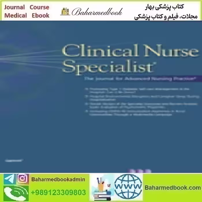 Clinical Nurse Specialist Volume 36 1 to 6 2022 TRUE PDF price