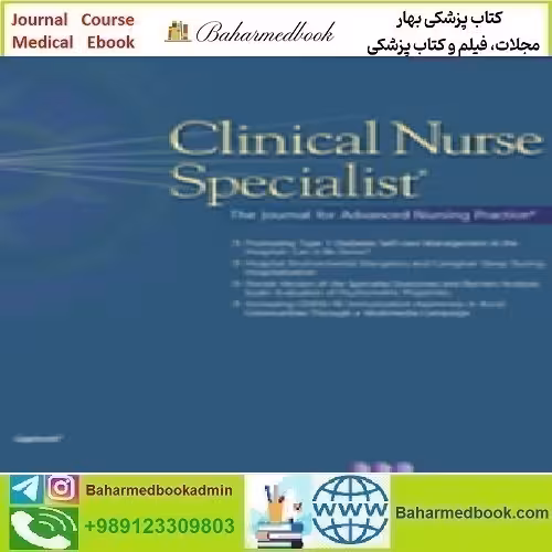 Clinical Nurse Specialist Volume 36 1 to 6 2022 TRUE PDF price
