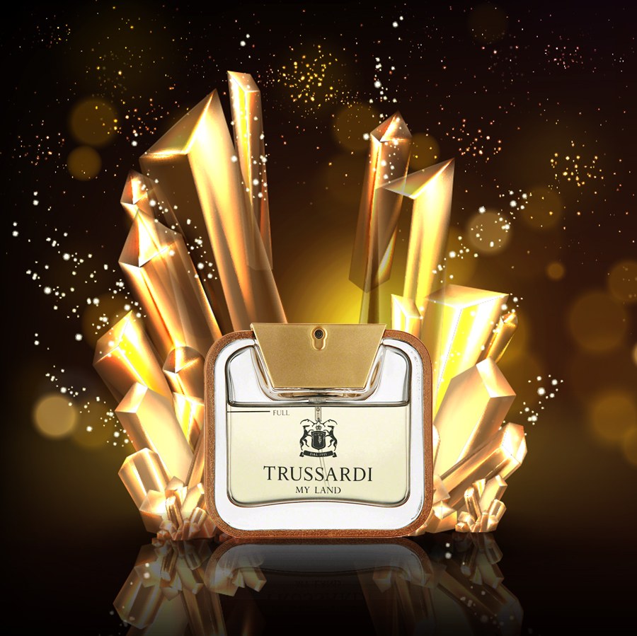 اسانس عطر تروساردی مای لند مردانه حجم 50 گرم TRUSSARDI - My Land
