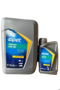 روغن و مکمل موتور FULLMAX 0W 30 10.5 لیتر 1 لیتری هدیه برای ترانزیت فورد اپت اورجینال Opet