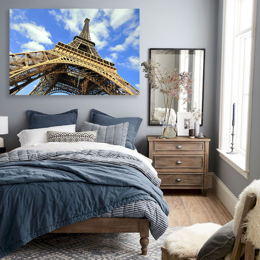 تابلو شاسی سری زیباترین عکس های جهان طرح برج ایفل کد 450