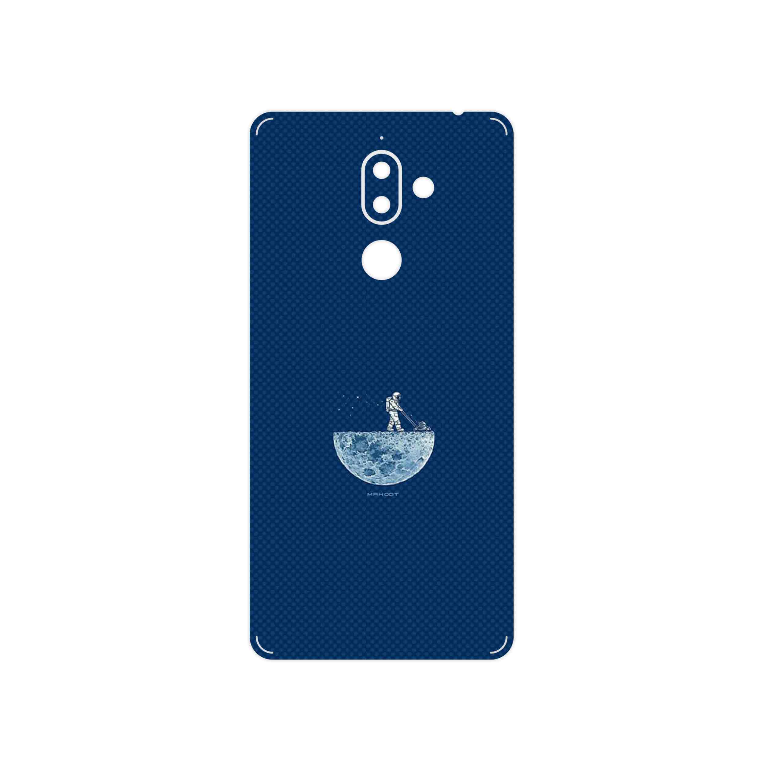 برچسب پوششی ماهوت مدل Minimal Gardener Astronaut مناسب برای گوشی موبایل نوکیا 7 Plus