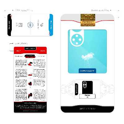 برچسب پوششی ماهوت مدل Minimal Tree مناسب برای گوشی موبایل آنر X7