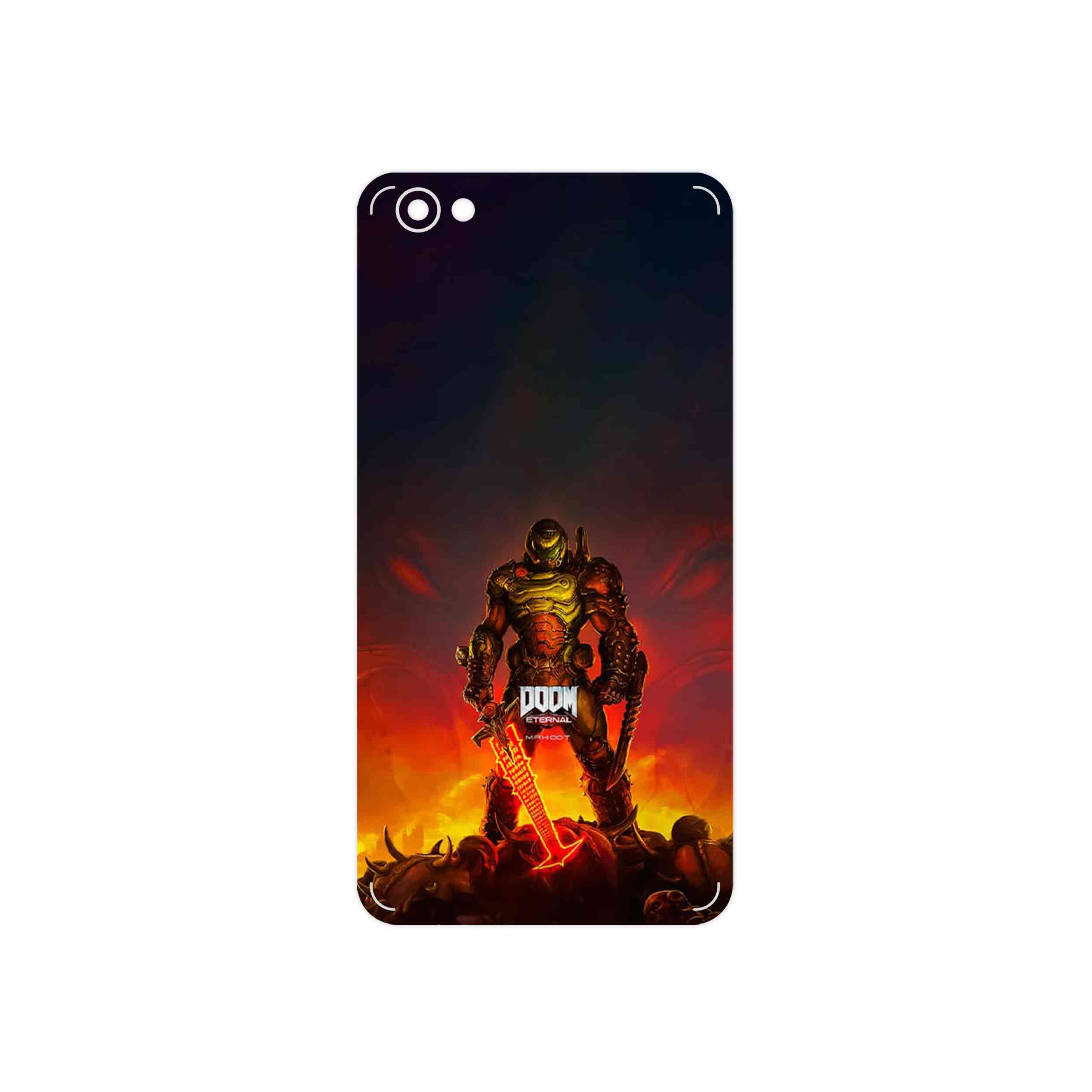 برچسب پوششی ماهوت مدل DOOM Game Series مناسب برای گوشی موبایل شیائومی Redmi Note 5A