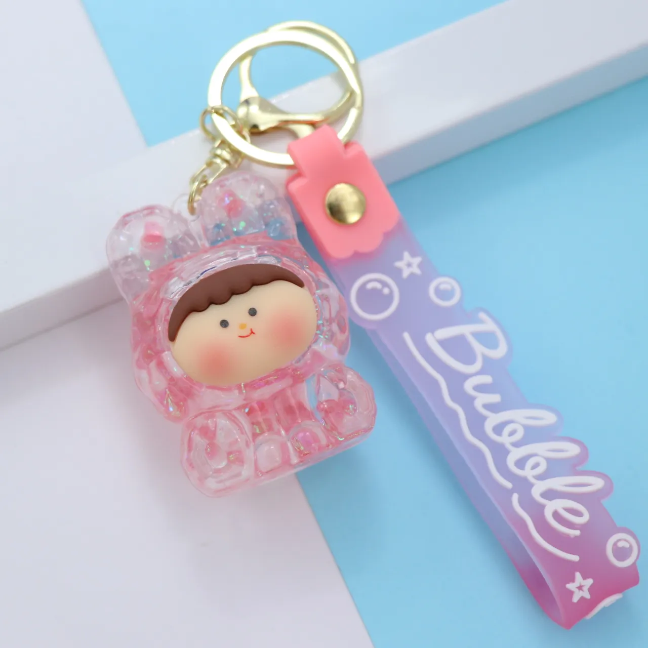 سرکلیدی آکواریومی سیلیکونی بچه قرمز 30981