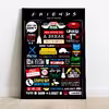 تابلو بلوویش مدل Friends