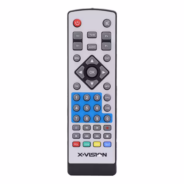 ریموت کنترل ایکس ویژن کد 54
