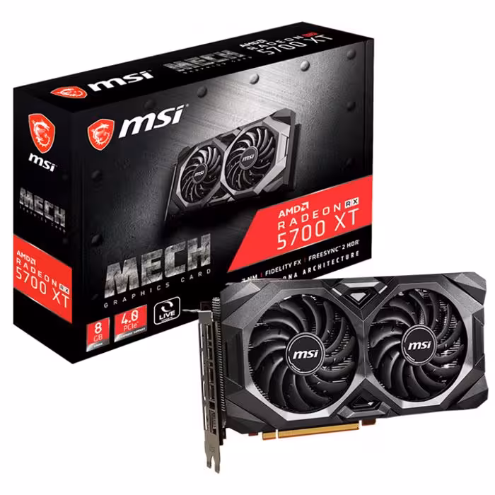 کارت گرافیک ام اس آی مدل Radeon RX 5700 XT MECH با حافظه 8 گیگابایت