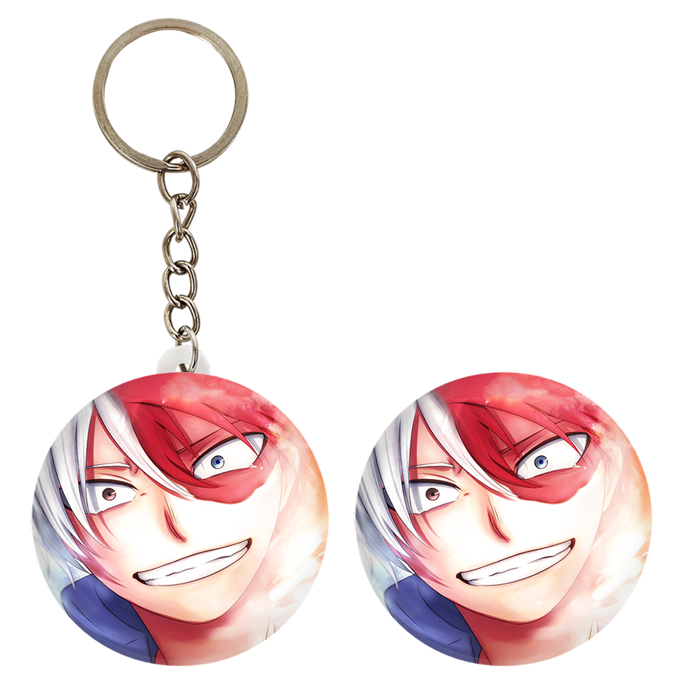 پیکسل خندالو مدل شوتو تودوروکی انیمه قهرمان من کد 13236 به همراه جاکلیدی 