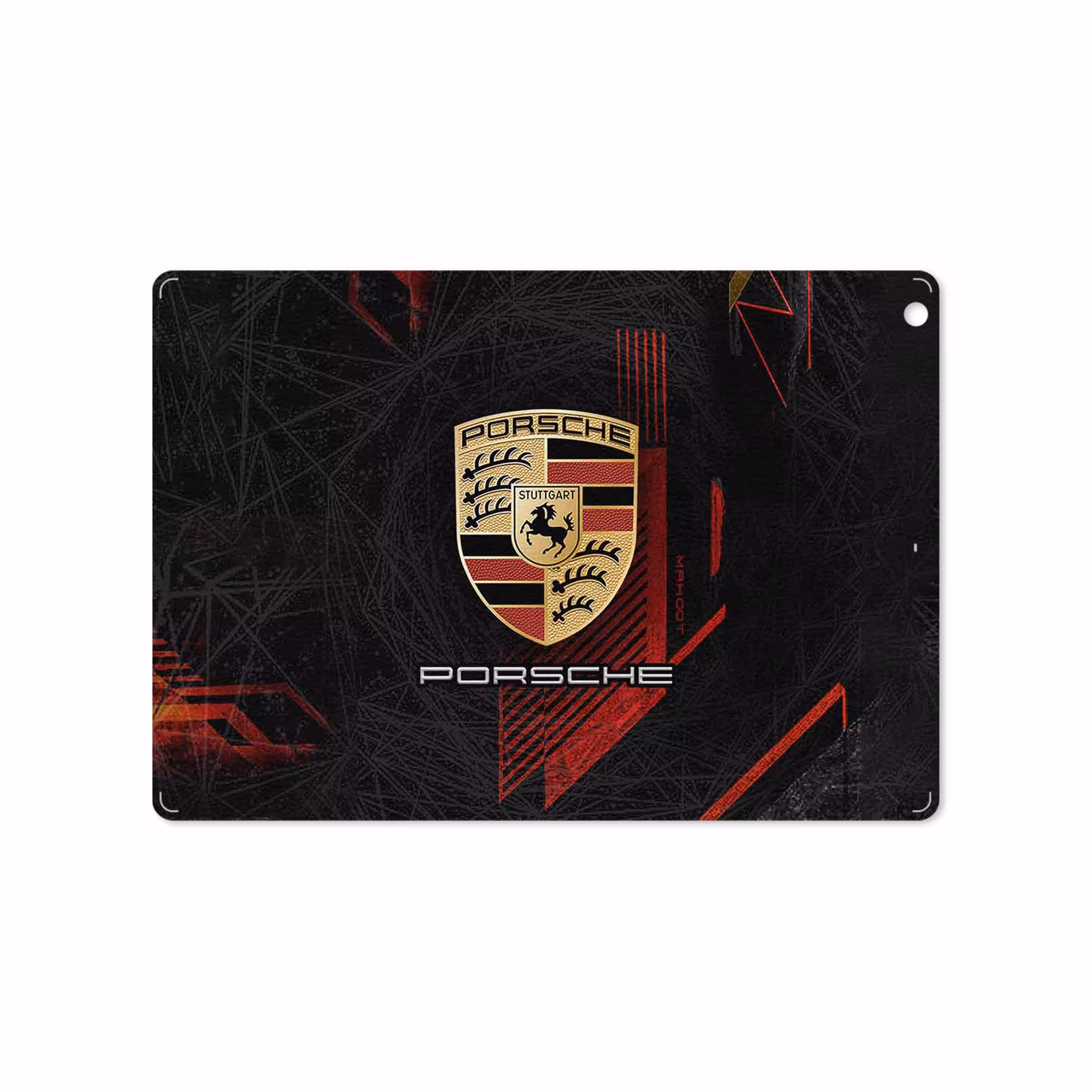 برچسب پوششی ماهوت مدل Porsche-Logo مناسب برای تبلت اپل iPad Air 2013 A1474