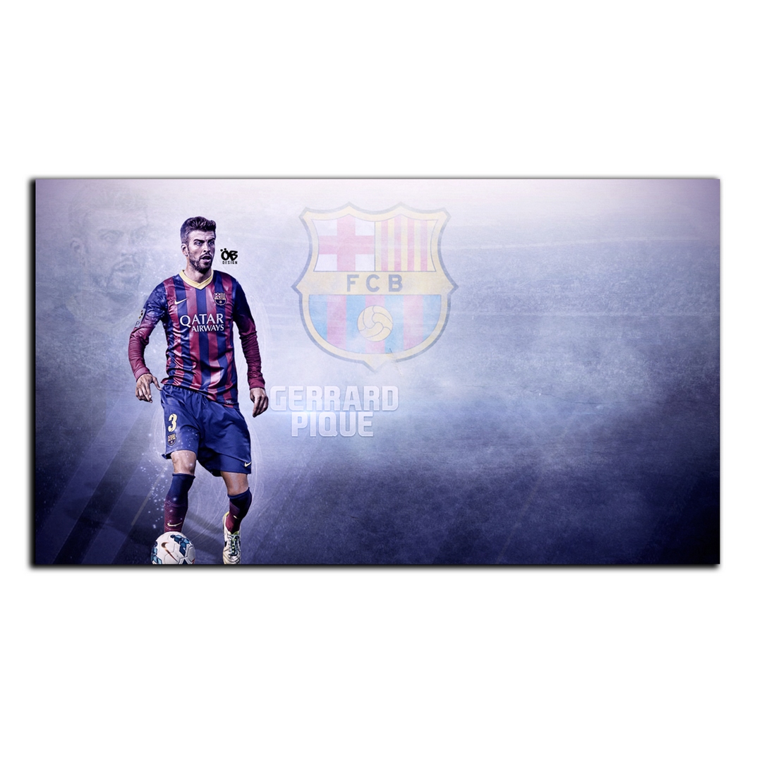 تابلو شاسی بکلیت طرح بازیکن فوتبال باشگاه بارسلونا جرارد پیکه مدل SH-S6756