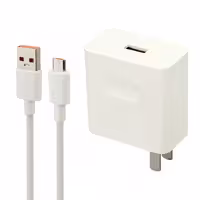 شارژر دیواری فست شارژ Caza T400 6A QC PD 100W   کابل میکرو یو اس بی