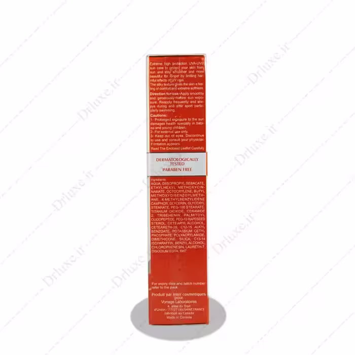 کرم ضد آفتاب SPF50  الارو فاقد چربی بی رنگ40 میلی لیتر