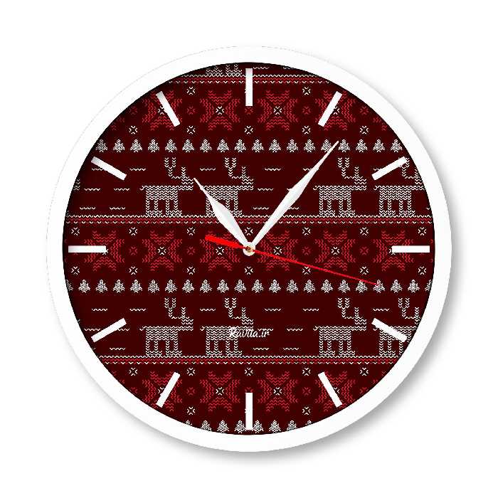 ساعت‌های دیواری راویتا طرح گل 2176