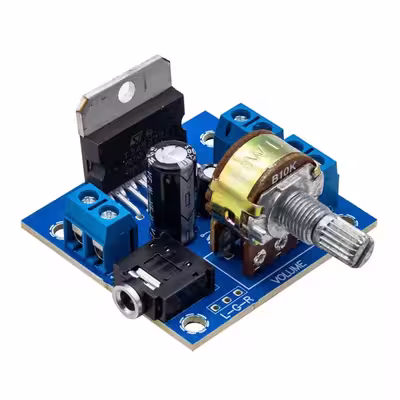 ماژول آمپلی فایر ایرانیک مدل 2X30W کد TDA7377