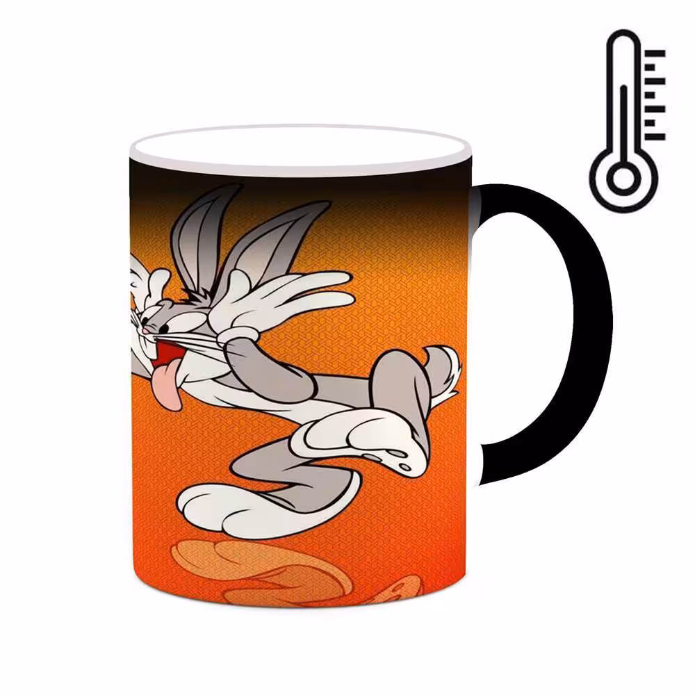 ماگ حرارتی کاکتی طرح کارتون Looney Tunes مدل mgh22708