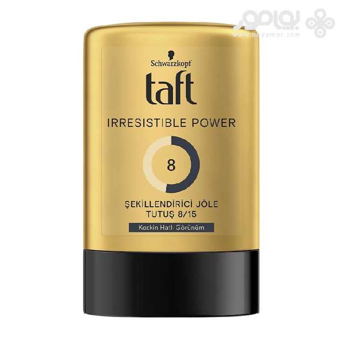 ژل مو تافت شماره 8 مدل IRRESISTIBLE حجم 300 میل