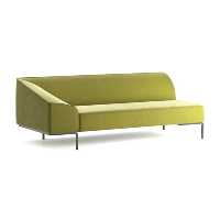 مبل راحتی سه نفره هلگر مدل Feather-SF-114-09