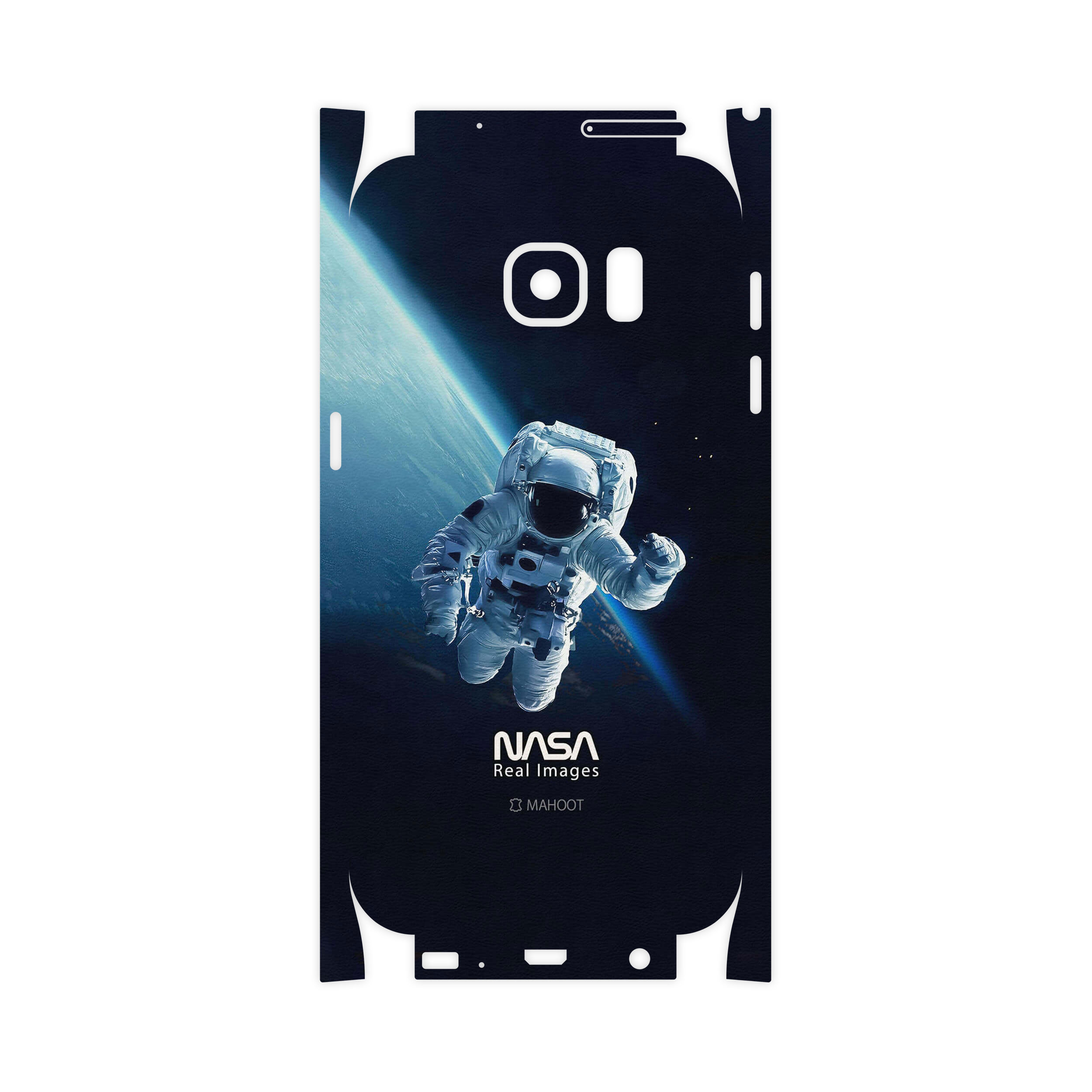 برچسب پوششی ماهوت مدل NASA-Astronaut-FullSkin مناسب برای گوشی موبایل سامسونگ Galaxy S7