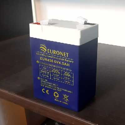 باتری یو پی اس 6 ولت 4.5 آمپر ساعت یورونت مدل EUR456