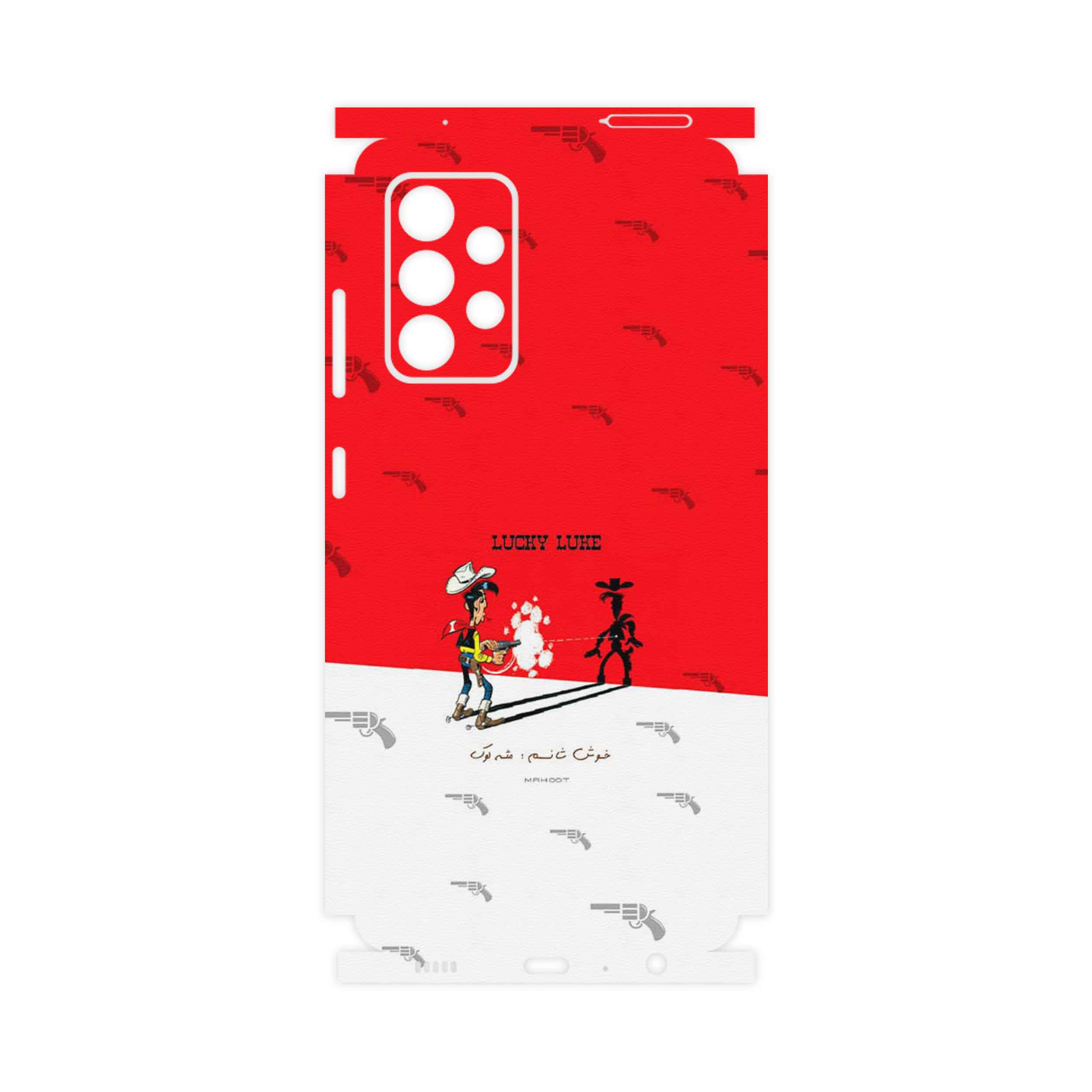 برچسب پوششی ماهوت مدل Lucky Luke-FullSkin مناسب برای گوشی موبایل سامسونگ Galaxy A52 5G