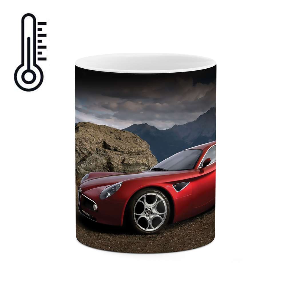 ماگ حرارتی طرح ماشین مدل mgph01404