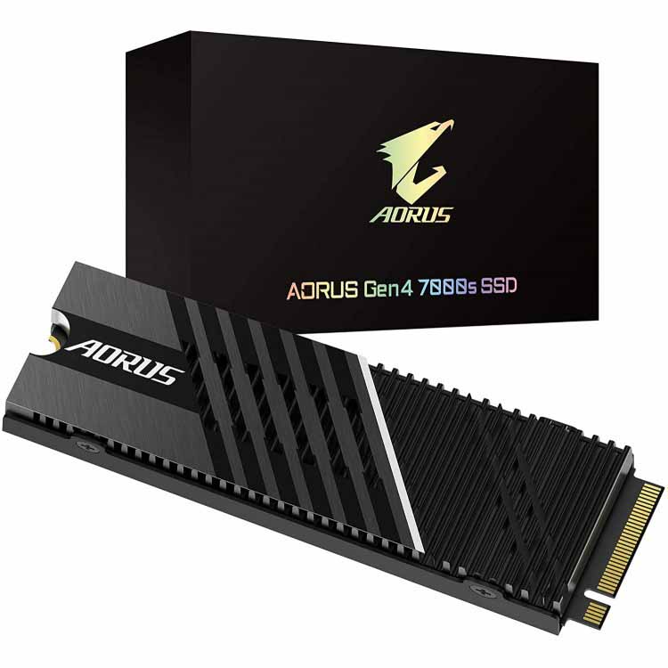 خرید اس اس دی گیگابایت SSD Gigabyte Aorus 7000s SSD with Heatsink - 2TB no با بهترین قیمت