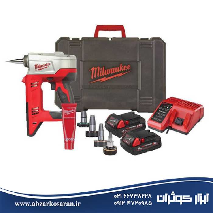اکسپندر لوله 10 بار میلواکی Milwaukee مدل HD18PXP-H10202C