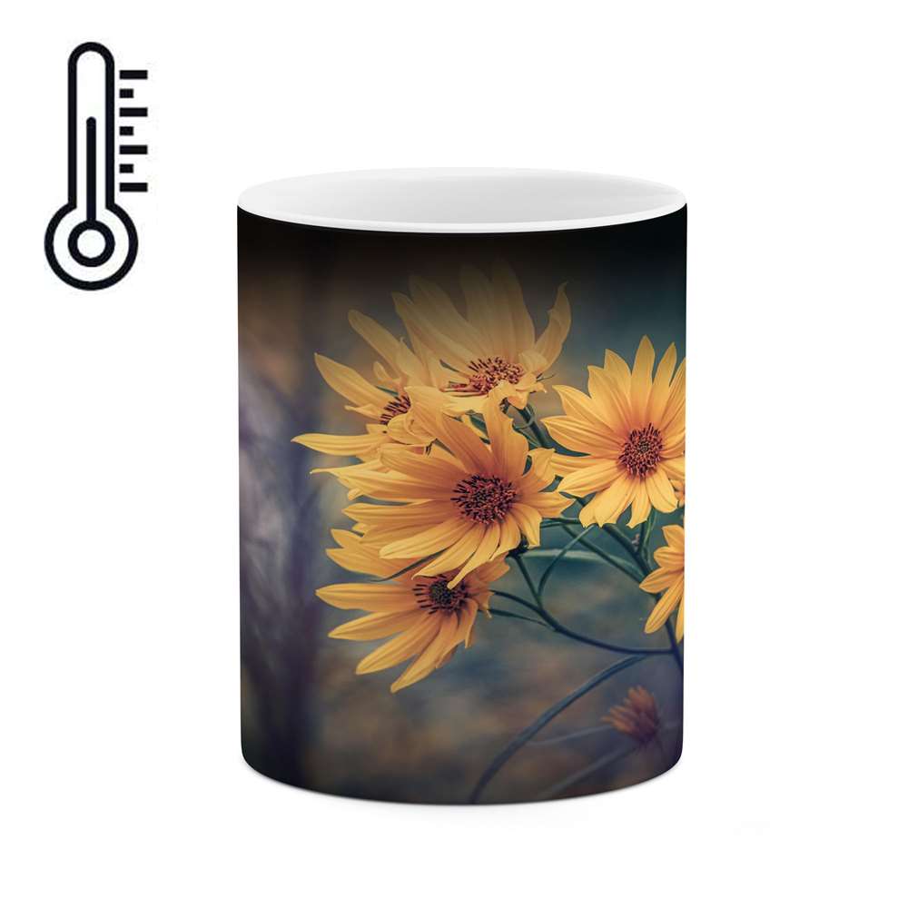 ماگ حرارتی کاکتی طرح گل مدل mgh17188