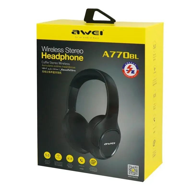 هدفون بیسیم اوی مدل Awei A770BL Headphones