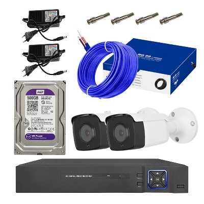  سیستم امنیتی کامل دوربین مداربسته مدل 1002